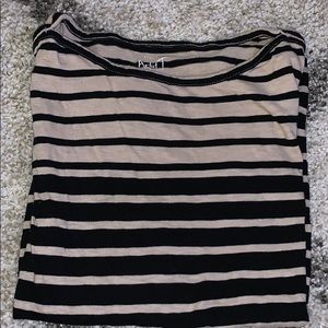 Artist Tee boatneck long sleeve